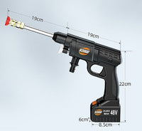 Battery washing gun